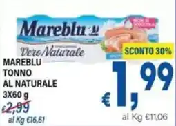 DEM Mareblu tonno al naturale offerta