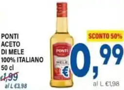 DEM Ponti aceto di mele 100% italiano offerta