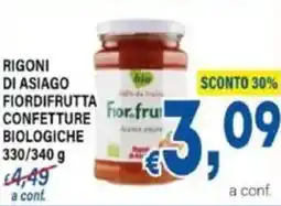DEM Rigoni di asiago fiordifrutta confetture biologiche offerta