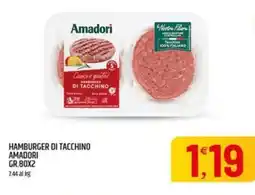 Ard Discount Hamburger di tacchino AMADORI offerta