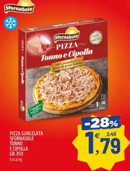 Ard Discount Pizza surgelata sfornasole tonno e cipolla offerta