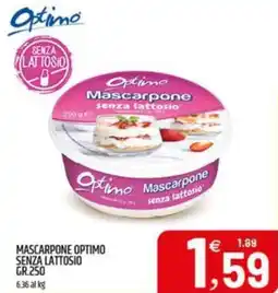 Ard Discount Mascarpone optimo senza lattosio offerta