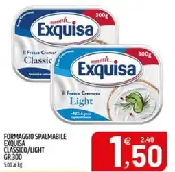 Ard Discount Formaggio spalmabile exquisa classico/light offerta