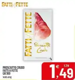 Ard Discount Prosciutto crudo FATTI A FETTE offerta