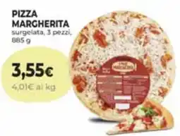 Coop Pizza margherita surgelata, 3 pezzi offerta
