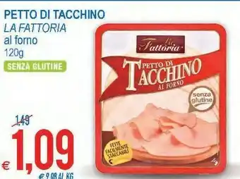 Petto di tacchino 120 g(ml)