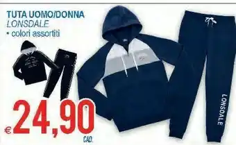 MD Discount Tuta uomo offerta