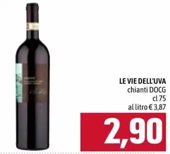 Famila Le Vie Dell'Uva Chianti DOCG 75 cl offerta