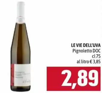 Famila Le Vie Dell'Uva Pignoletto DOC 75 cl offerta