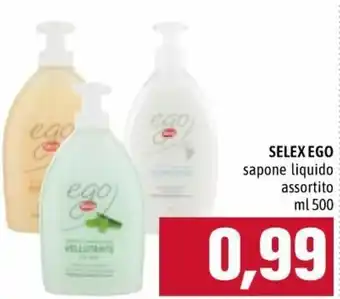 Famila Selex Ego Sapone Liquido assortito 500ml offerta