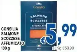 DEM Consilia salmone scozzese affumicato offerta