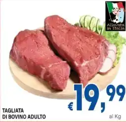 DEM Tagliata di bovino adulto offerta