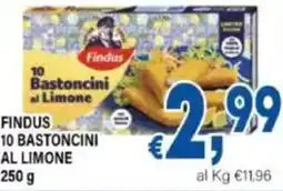 DEM Findus 10 bastoncini al limone offerta