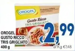 DEM Orogel gusto ricco tris grigliato offerta