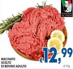 DEM Macinato scelto di bovino adulto offerta