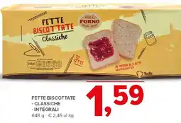 Todis Fette biscottate classiche - integrali offerta