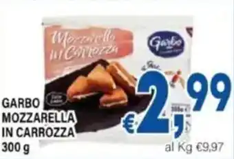 DEM Garbo mozzarella in carrozza offerta