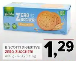 Todis Gullón biscotti digestive zero zuccheri offerta