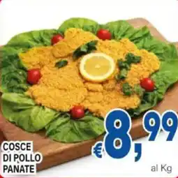DEM Cosce di pollo panate offerta