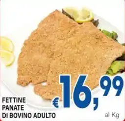 DEM Fettine panate di bovino adulto offerta