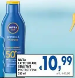 DEM Nivea latte solare sensitive protect fp50 offerta