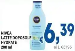 DEM Nivea latte doposole hydrate offerta
