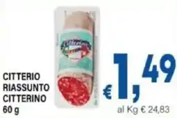DEM Citterio riassunto citterino offerta