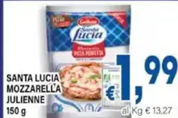 DEM Santa lucia mozzarella julienne offerta