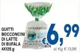 DEM Guitti bocconcini di latte di bufala offerta