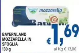 DEM Bayernland mozzarella in sfoglia offerta
