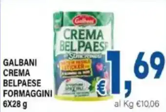 DEM Galbani crema belpaese formaggini offerta