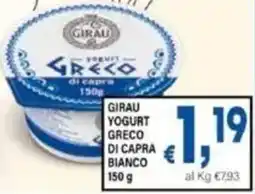DEM Girau yogurt greco di capra bianco offerta