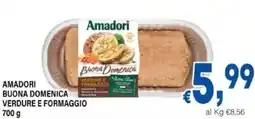 DEM Amadori buona domenica verdure e formaggio offerta