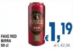DEM Faxe red birra offerta