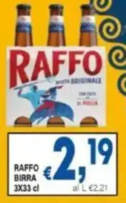 DEM Raffo birra offerta