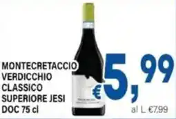DEM Montecretaccio verdicchio classico superiore jesi doc offerta