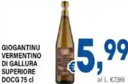 DEM Giogantinu vermentino di gallura superiore docg offerta