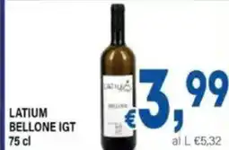 DEM Latium bellone igt offerta