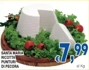DEM Santa maria ricotta punturi di pecora offerta