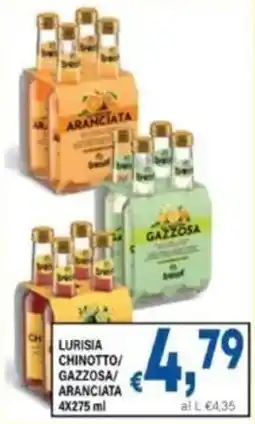 DEM Lurisia chinotto/ gazzosa/ aranciata offerta