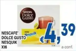 DEM Nescafe' dolce gusto nesquik x16 offerta