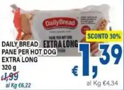 DEM Daily bread pane per hot dog extra long offerta
