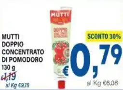 DEM Mutti doppio concentrato di pomodoro offerta