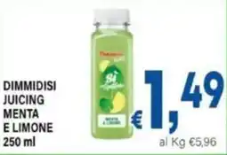 DEM Dimmidisi juicing menta e limone offerta