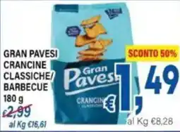DEM Gran pavesi crancine classiche/ barbecue offerta