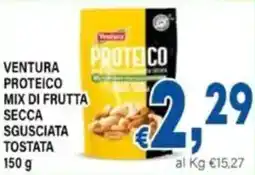 DEM Ventura proteico mix di frutta secca sgusciata tostata offerta