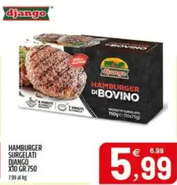 Ard Discount Hamburger surgelati DJANGO offerta