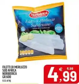 Ard Discount Filetti di merluzzo sud africa NORIBERICA offerta