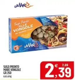 Ard Discount Sugo pronto mare vongole offerta