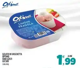 Ard Discount Gelato in vaschetta OPTIMO offerta